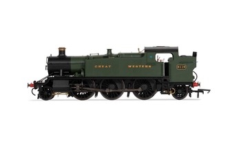 GWR, Class 61xx 'Large Prairie', 2-6-2T, 6110 OO Gauge Steam Locomotive (Era 3) - R3721