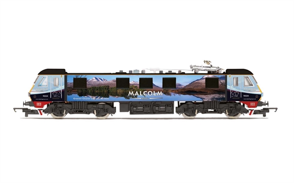 Hornby Malcolm Rail, Class 90, Bo-Bo, 90024 OO Gauge Electric Locomotive - R3924