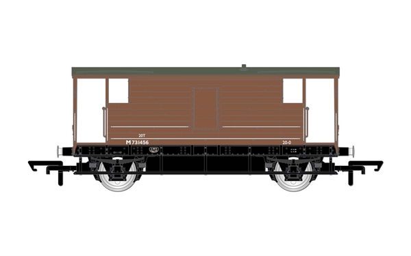 BR (Ex LMS) 20t Brake Van No. M731456