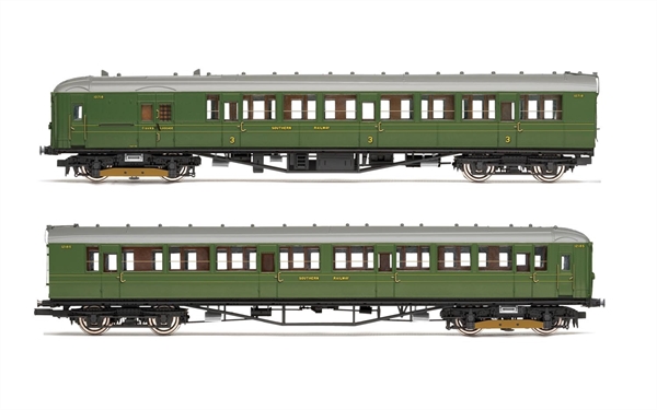 Hornby SR, 2-BIL, Unit 2152; DMBT(L) No. 10718 and DTC(L) No. 12185' Train Pack (Era 3) - R3700
