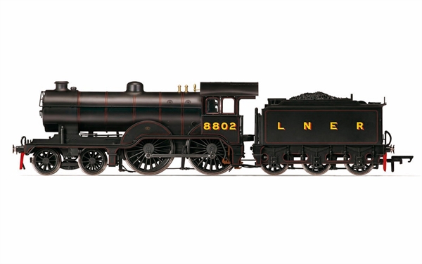 LNER, D16/3 Class, 4-4-0, 8802 OO Gauge Steam Locomotive (Era 3) - R3521
