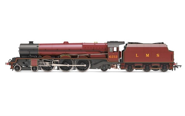 LMS, Princess Royal Class, 4-6-2, 6212 'Duchess of Kent' OO Gauge Steam Locomotive (Era 3) - R3854X