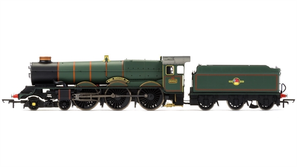 BR, 6000 'King' Class, 4-6-0, 6002 ‘King William IV' Late BR OO Gauge Steam Locomotive (Era 5) - R3409