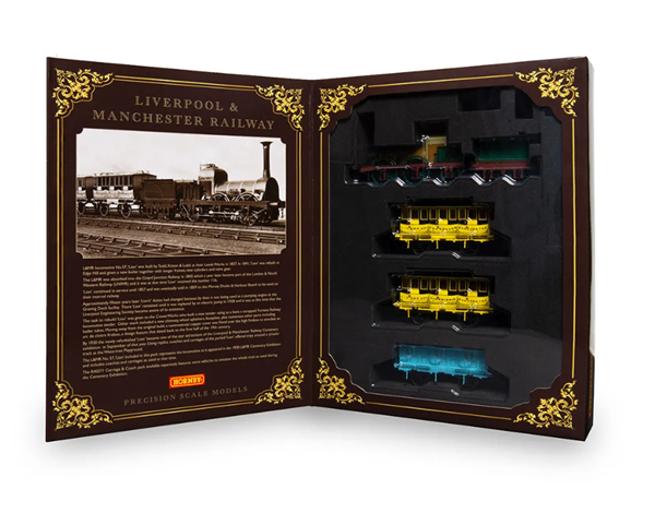 Hornby L&MR, Centenary 1930 'Lion' OO Gauge Train Pack – Era 1 - R30232