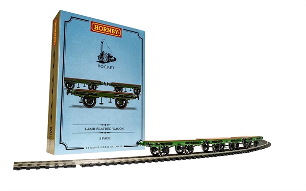 Lamp;MR Flatbed Wagon (3 Pack)