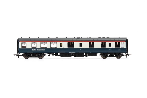 Hornby OO Gauge British Rail Mk1 Catering (RBR) Coach No. M1712 Blue Grey Livery (Era 7) - R4973