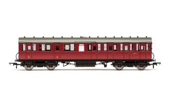 BR, 51' Gresley Non-Vestibuled Suburban Composite, E88067E- Era 5 - R4521C