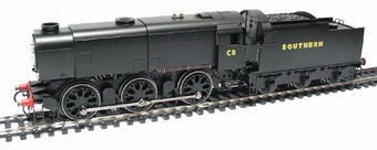 Class Q1 Bulleid Austerity 0-6-0 C8 in SR black