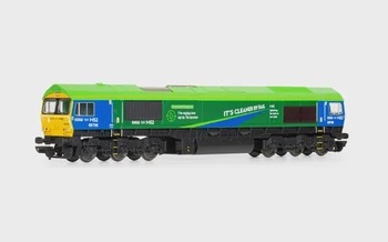 GBRf, HS2 Class 66, Co-Co, 66796 'The Green Progressor' - Er