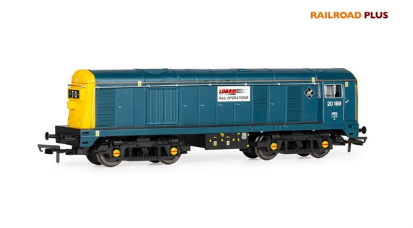 RailRoad Plus Loram Rail, Class 20, Bo-Bo, 20189 - Era 11 - R30318