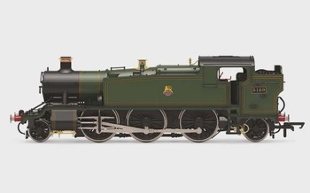 British Rail BR, 51XX Class 'Large Prairie', 2-6-2T 5189 (Era 4) Hornby OO Gauge Steam Locomotive - R3851