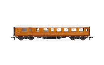 Hornby OO Gauge LNER, 61'6" Gresley Corridor Buffet Coach, 21608 - Era 3 - R4829A