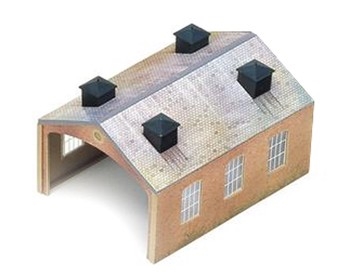 Double track engine shed