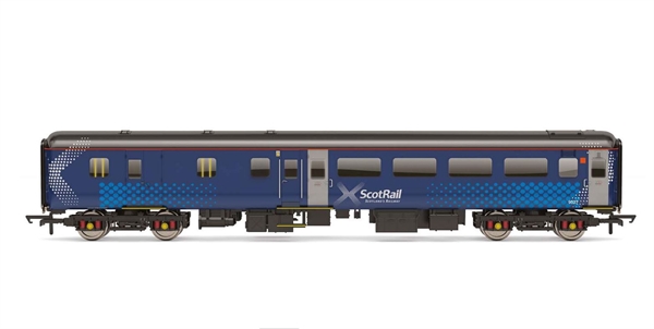 Hornby OO Gauge ScotRail, Mk2F Brake Second Open BSO Coach 9527 Saltire Blue Livery (Era 10 / Era 11) - R4892A