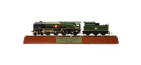 BR 35028 'Clan Line', Centenary Year Limited Edition OO Gauge Steam Locomotive (2000) - R3824