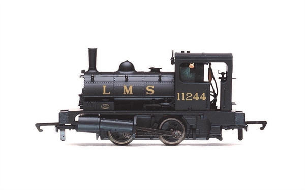 LMS, Class 21 'Pug', 0-4-0ST, 11244 OO Gauge Steam Locomotive (Era 3) - R3727