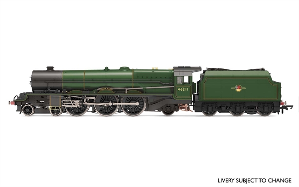 BR, Princess Royal Class, 4-6-2, 46211 'Queen Maud' OO Gauge Steam Locomotive (Era 5) - R3855X