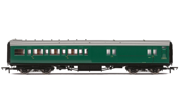 BR, Maunsell Corridor Four Compartment Brake Second, S3232S 'Set 399' - Era 5 - R4840