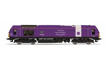 DB Cargo, Class 67, Bo-Bo, 67007 'Queen's Jubilee' - Era 11