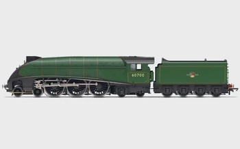 BR, Class W1 'Hush Hush' Streamlined, 4-6-4, 60700 Hornby OO Gauge Steam Locomotive (Era 5) - R3980