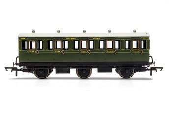 SR 6 Wheel 3rd Class Coach No. 1908