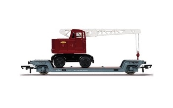 BR, Loriot Y Machinery Truck with British Railways Coles Crane - Era 4