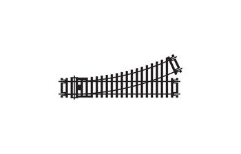 OO Gauge Left Hand Point
