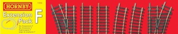 Hornby OO Gauge Track Extension Pack F