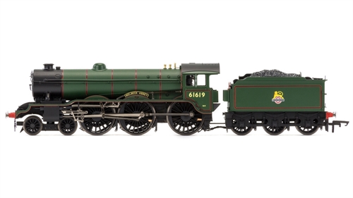 BR B174 Class 4-6-0 61619 Welbeck Abbey OO Gauge Steam Locomotive Era 4 - R3448