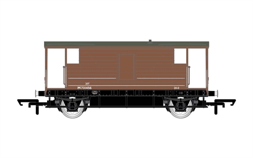 BR (Ex LMS) 20t Brake Van No. M731456