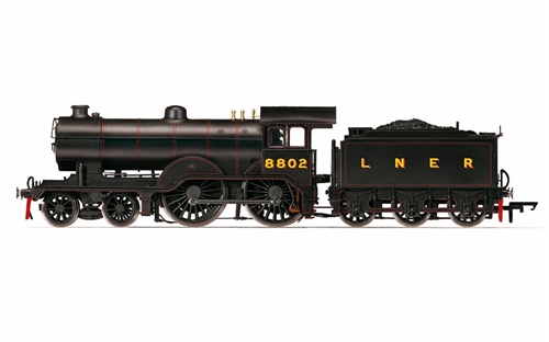 LNER D163 Class 4-4-0 8802 OO Gauge Steam Locomotive Era 3 - R3521