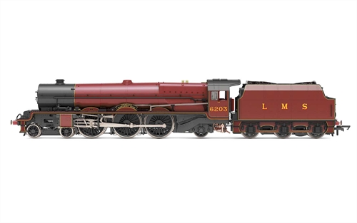 Hornby LMS Princess Royal 4-6-2 6203 Princess Margaret Rose with flickering firebox OO Gauge Locomotive - R30001