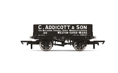 Hornby OO Gauge 4 Plank Wagon C Addicott amp Son No 30 Era 2 - R6945