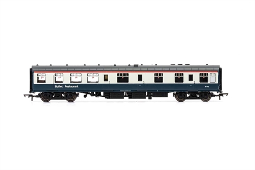 Hornby OO Gauge British Rail Mk1 Catering RBR Coach No M1712 Blue Grey Livery Era 7 - R4973