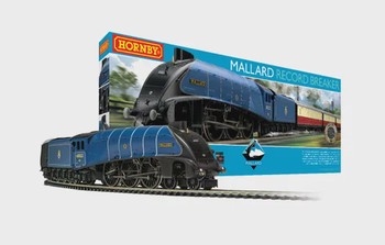 Mallard Record Breaker Hornby OO Gauge Train Set Era 3 - R1282 R1282M