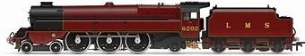 LMS, Princess Royal Class 'The Turbomotive', 4-6-2, 6202 – E (DCC Fitted)