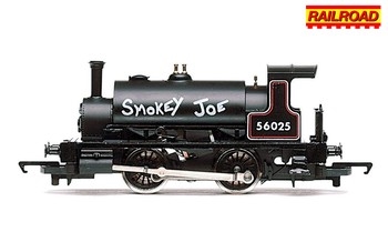 BR Class 264 Pug 0-4-0ST 56025 Smokey Joe OO Gauge Steam Locomotive Era 45 - R3064