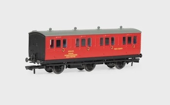BR Departmental 6 Wheel Crew Coach KDE107E - Era 8