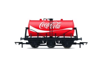 Hornby OO Gauge Coca-Cola 6 Wheel Tank Wagon - R60154