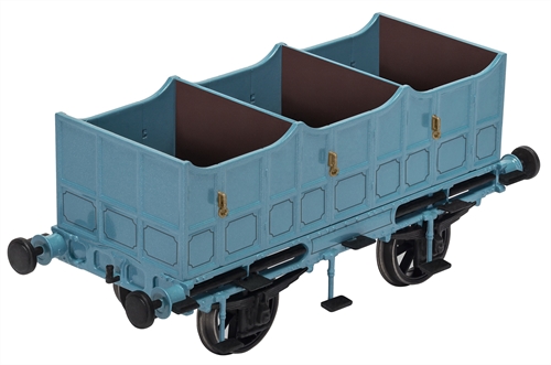 Hornby OO Gauge L amp MR London amp Midland Railway Open 3rd Class Coach Carriage Light Blue Era 1 - R40141