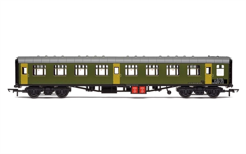 Hornby OO Gauge BR Departmental ex-Mk1 SK Ballast Cleaner Train 2nd Class Staff Coach DB 975802 Era 7 - R40007