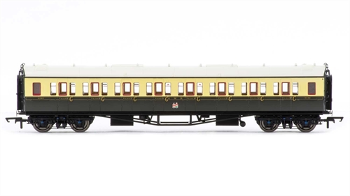 GWR Collett Coach Corridor 3rd - 1930s Brown and Cream