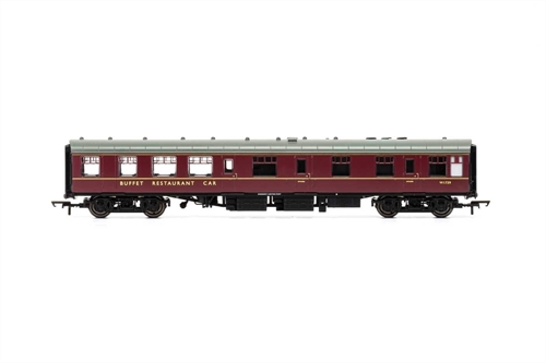 Hornby OO Gauge British Rail Mk1 RB Restaurant Buffet Coach No W1739 Maroon Red Livery Era 5 - R4971