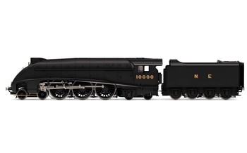 LNER, W1 Class 'Hush Hush' Streamlined, 4-6-4, 10000 - Era 4