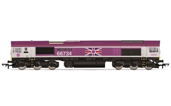 GBRf, Class 66, Co-Co, 66734 'Platinum Jubilee' - Era 10