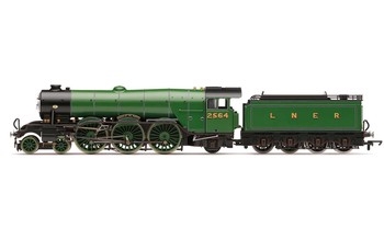 LNER A1 Class 2564 Knight of Thistle diecast footplate and flickering firebox - Era 3