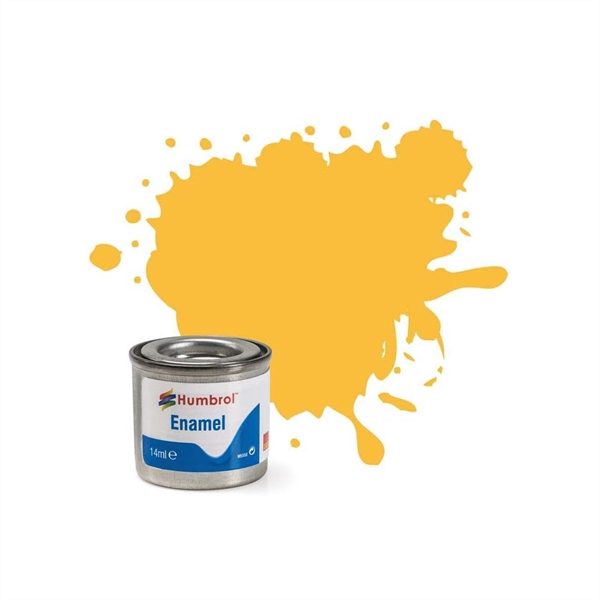 24 TRAINER YELLOW 14ml MATT Enamel Tinlet