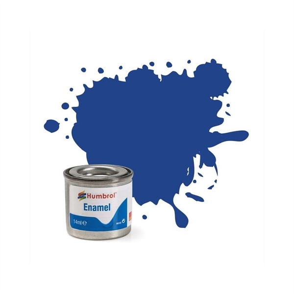 25 BLUE 14ml MATT Enamel Tinlet
