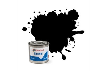 33 MATT BLACK 14ml MATT Enamel Tinlet
