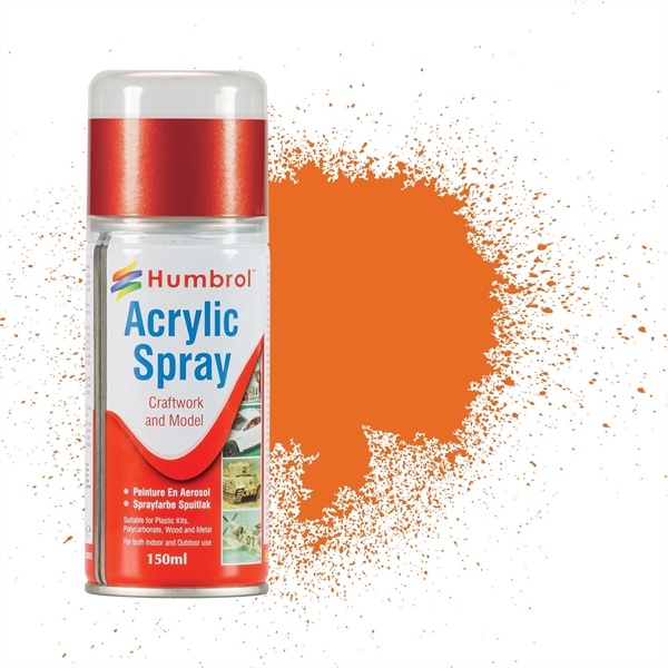 18 ORANGE 150ml GLOSS Modellers Spray